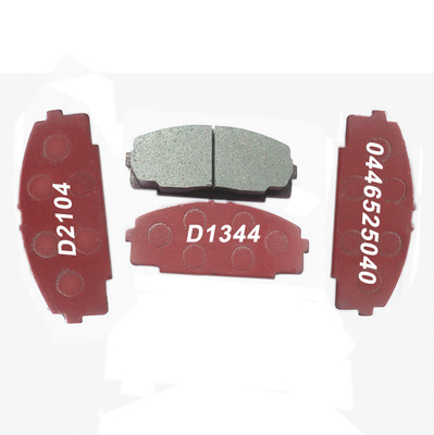 OE 04465 25040 D2174 04465 25060 แพดเบรคเซรามิกสําหรับ Suzuk TOYOTA A618 ตัวอย่างฟรี